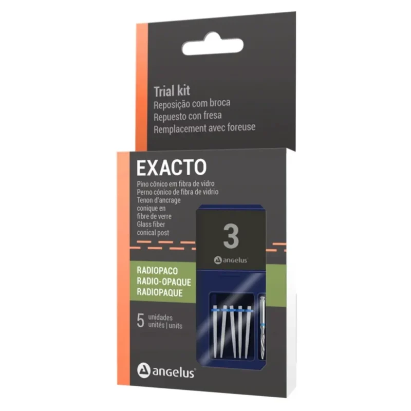 Angelus Exacto Trial Pack Glass Fiber Post | Dental Product at Lowest Price