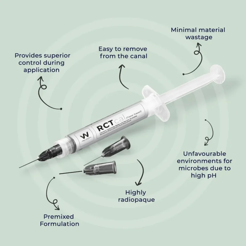 Waldent RCTcal Calcium Hydroxide Paste (Water Based) | Dental Product at Lowest Price