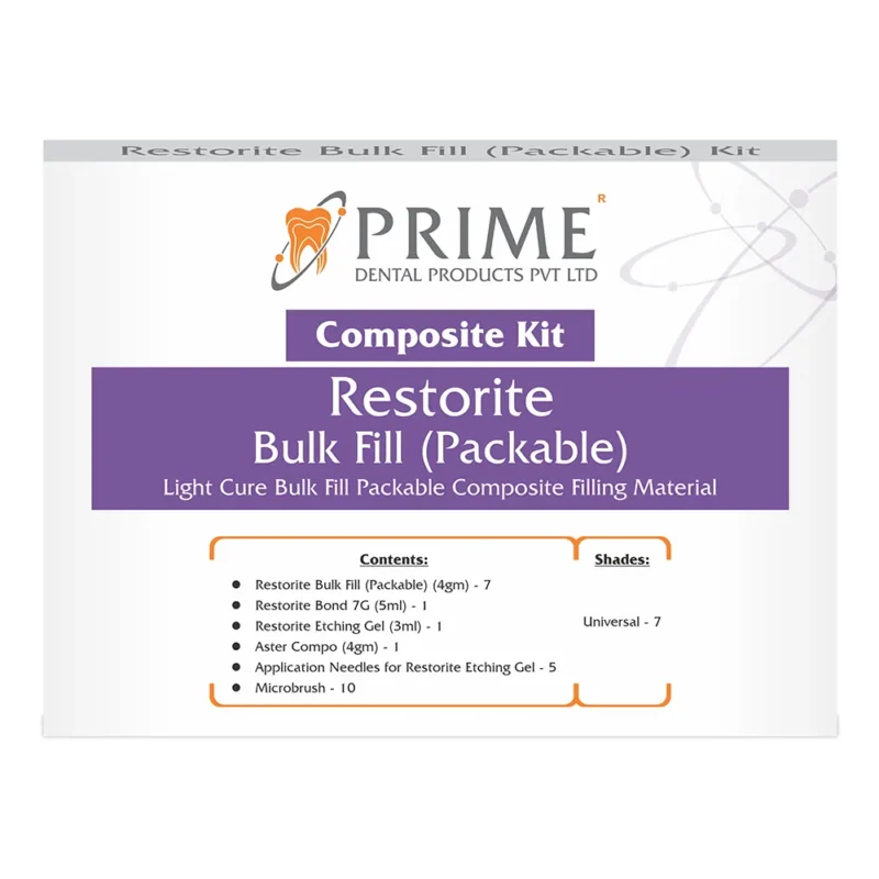 Prime Dental Restorite Bulk Fill Kit (Packable) | Dental Product At Lowest Price