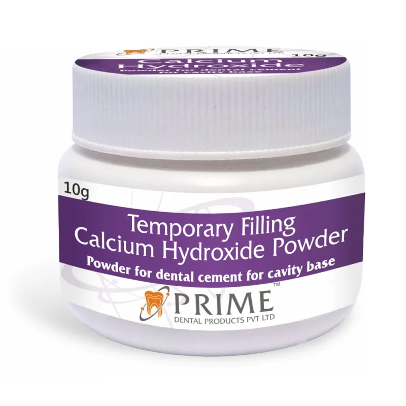 Prime Dental Temporary Filling Calcium Oxide Powder 10g Bottle | Dental Product At Lowest Price