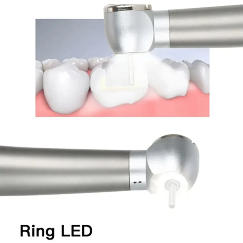 Stainless Steel LED Airotor 4 Hole Connection & Cartridge | Dental Product At Lowest Price