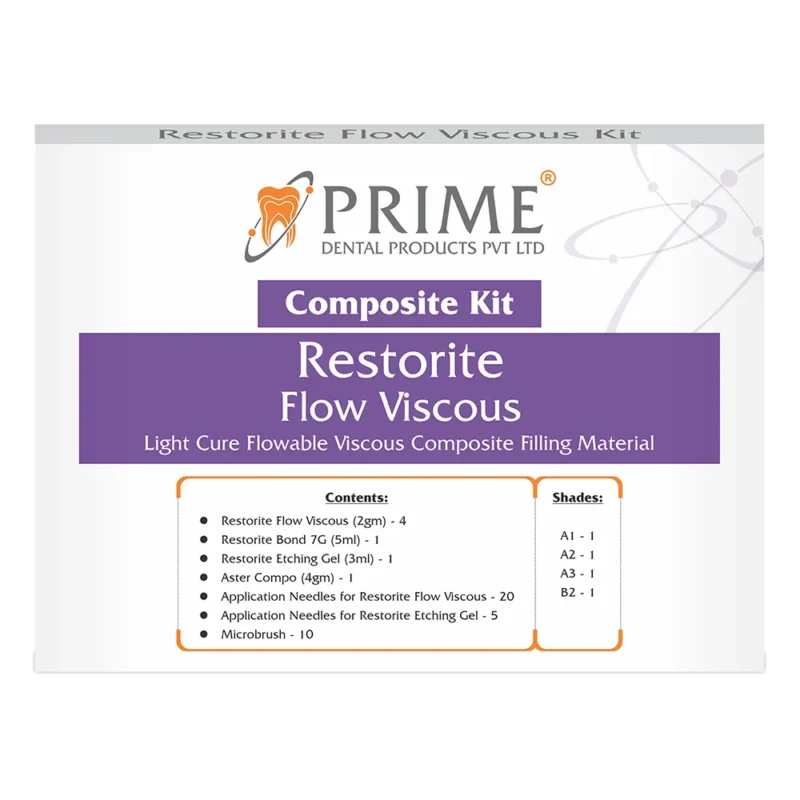 Prime Dental Restorite Flow Viscous Kit | Dental Product At Lowest Price