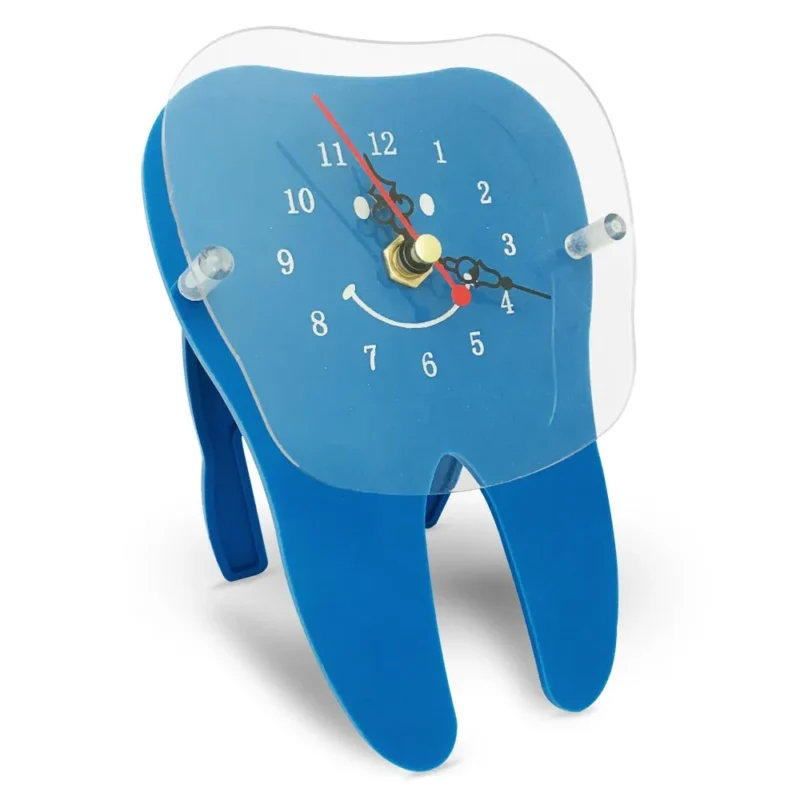 Tooth Shape Table Clock | Dental Product At Lowest Price